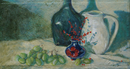 White Pitcher No. 1-22 x 12" image 0