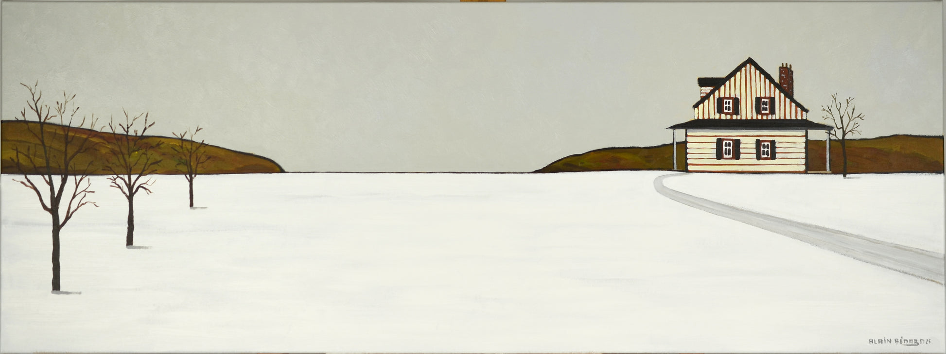 Winter Cold, 18Hx48W" image 0