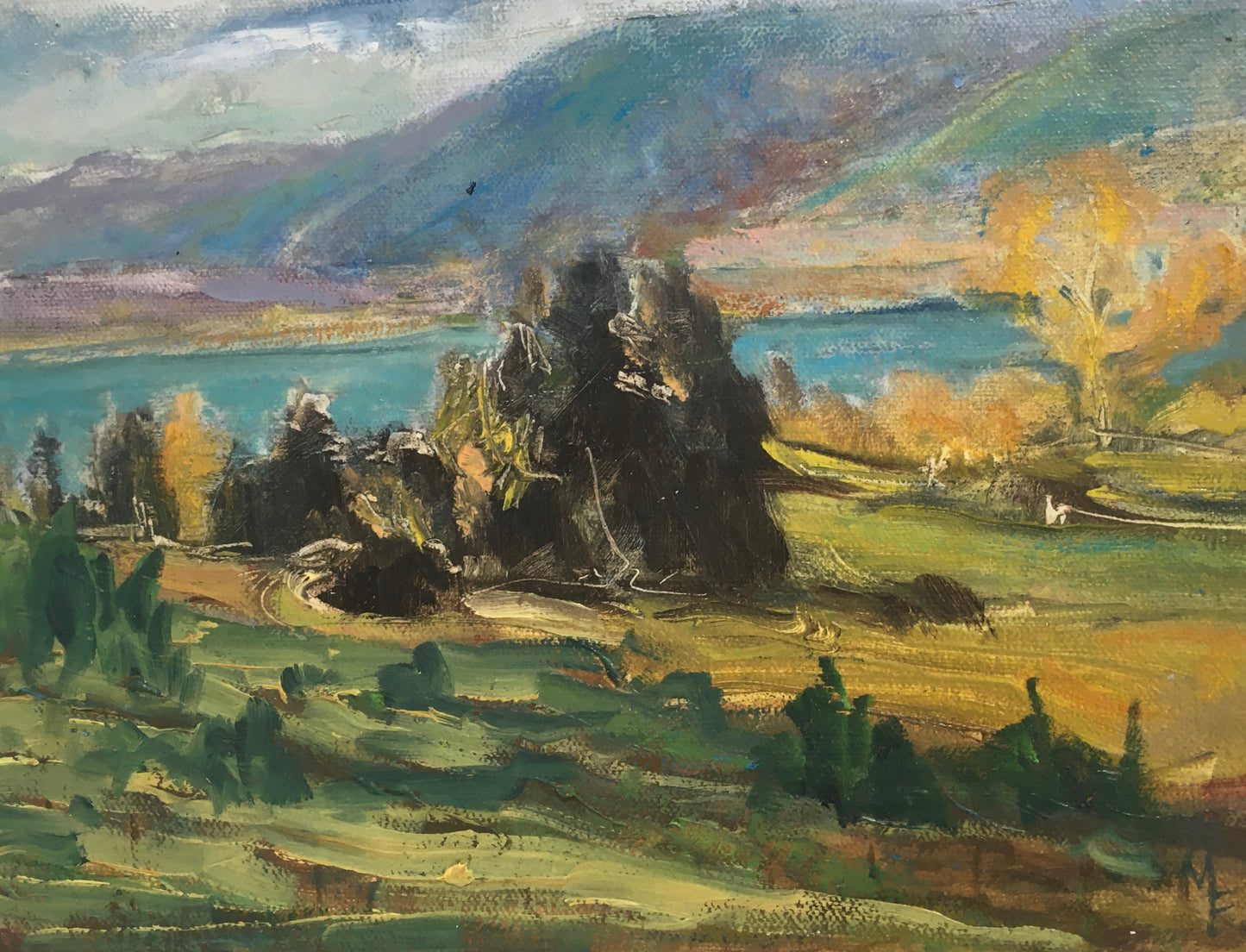 Autumn Day- Charlevoix 10x8" image 0