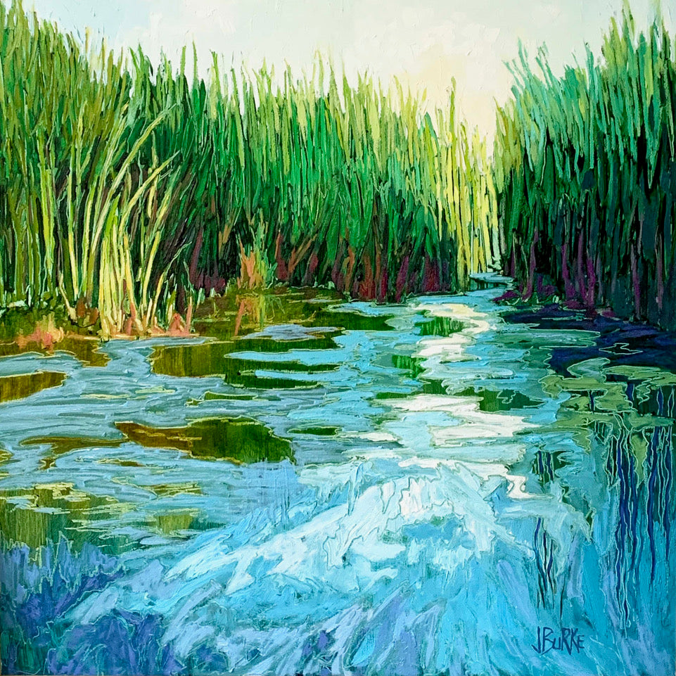 Marsh Journeys 24H x 24W image 0
