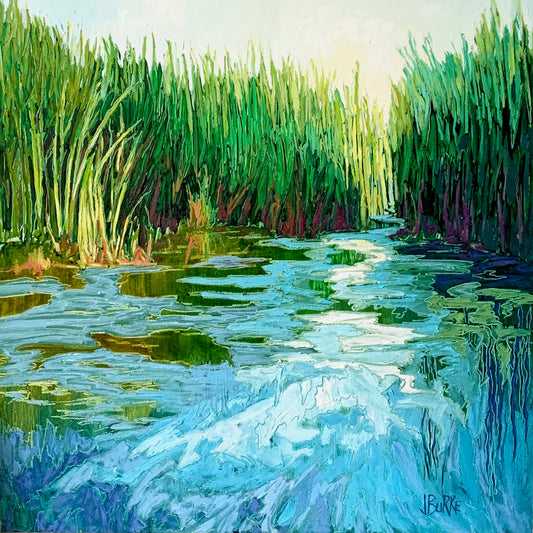 Marsh Journeys 24H x 24W image 0