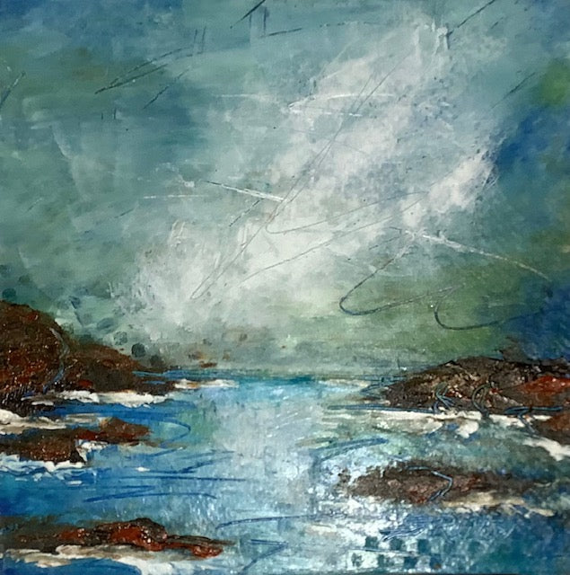 The Swimming Hole 6x6" image 0