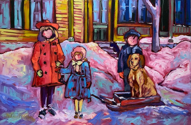 Once Upon a Time at 23 Alma Street-  24H x 36W image 0