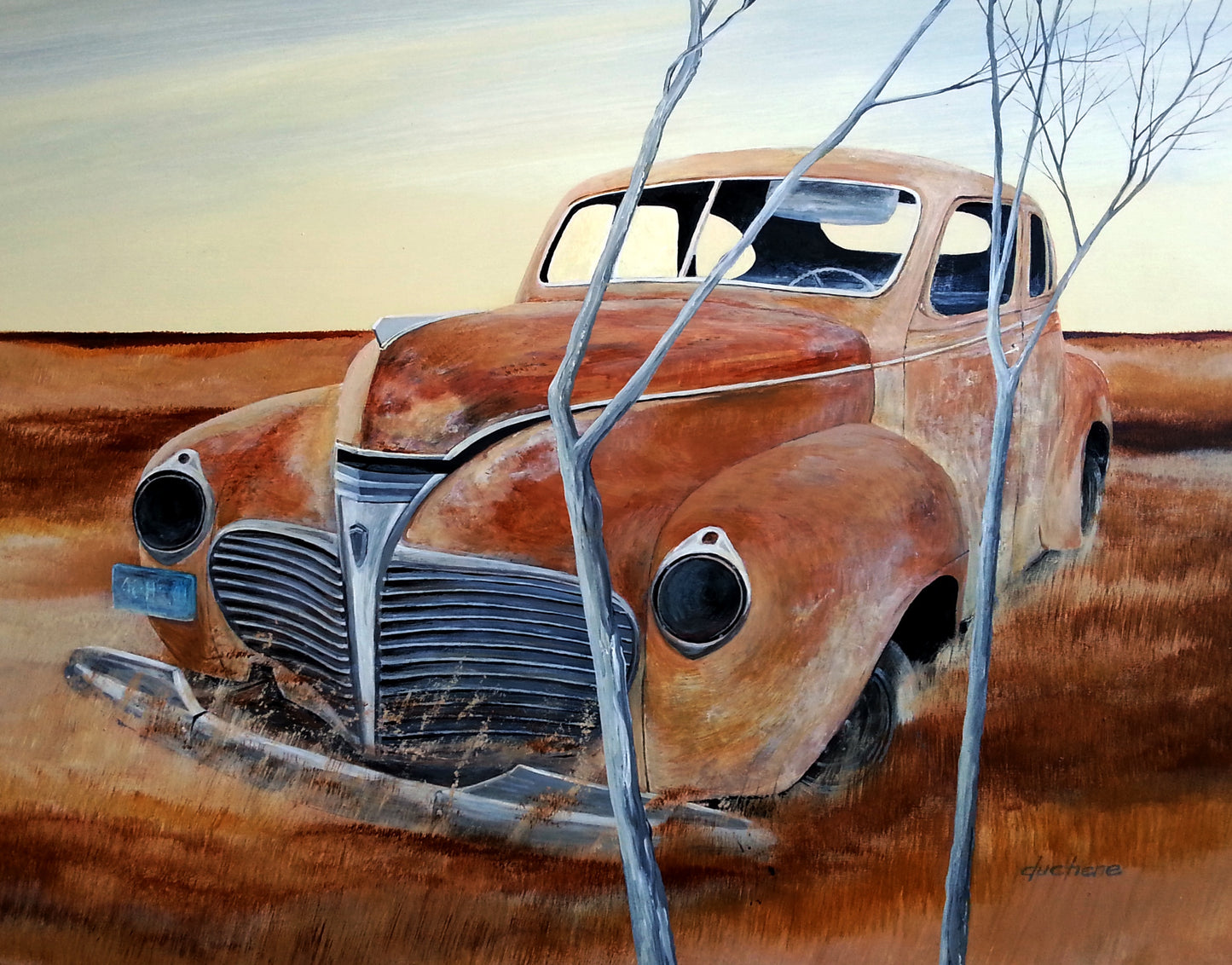 1941 Plymouth Deluxe, 24H x 32W image 0
