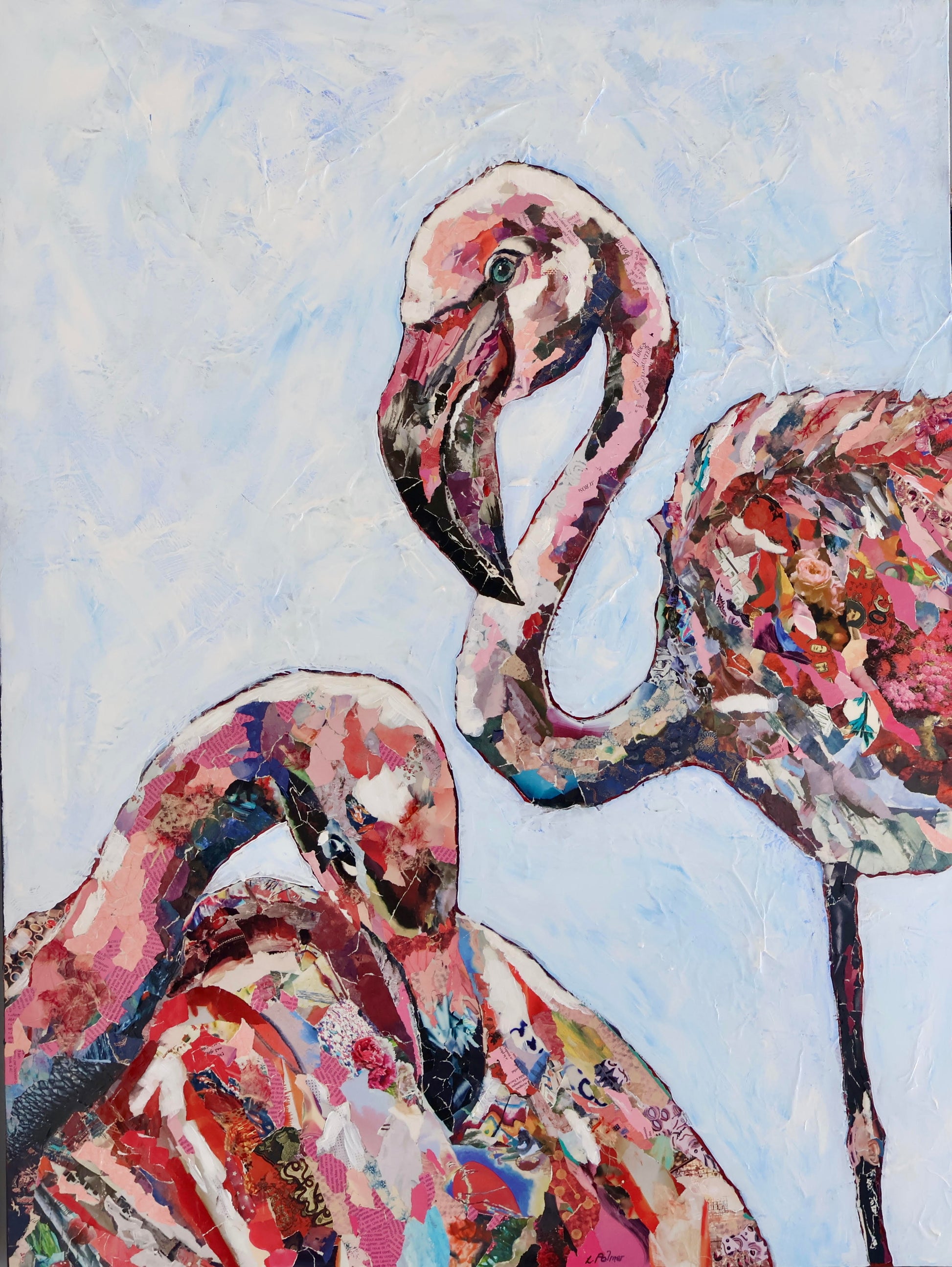 Flamingos 30H x 40W image 0