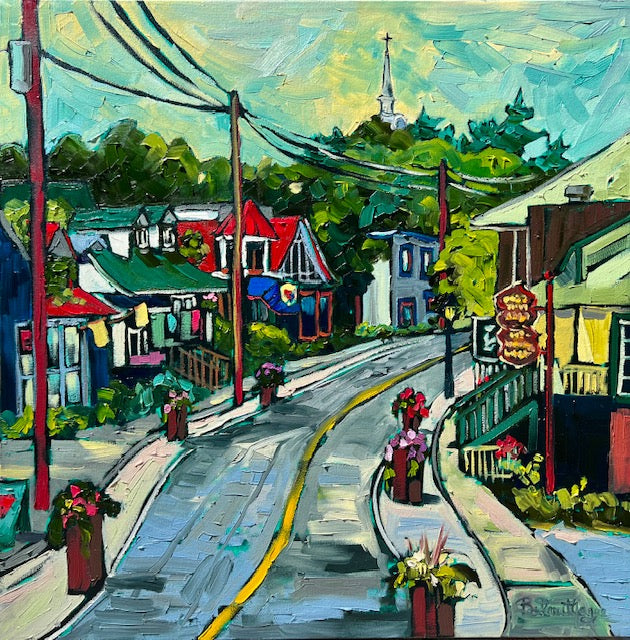 Memories of St. Sauveur, Series 2, 24x24" image 0
