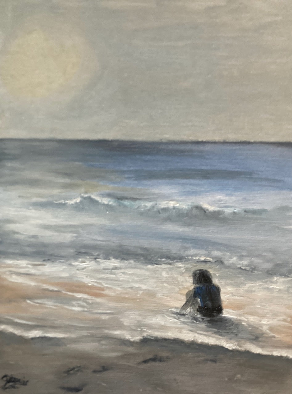 Beach Day 12x9" image 0