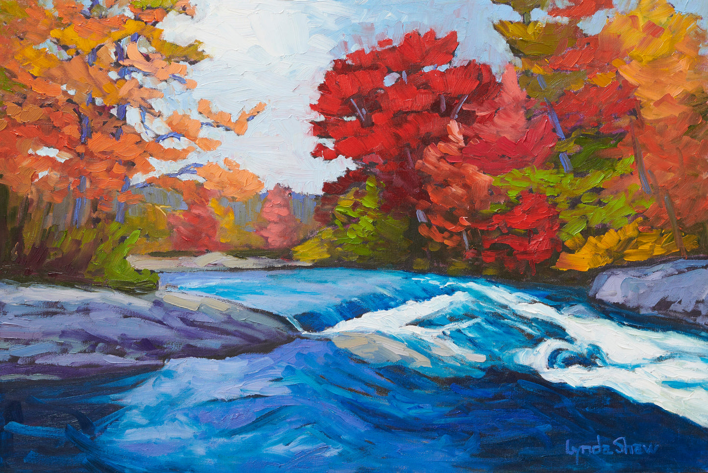Whiskey Rapids 30x20" image 0
