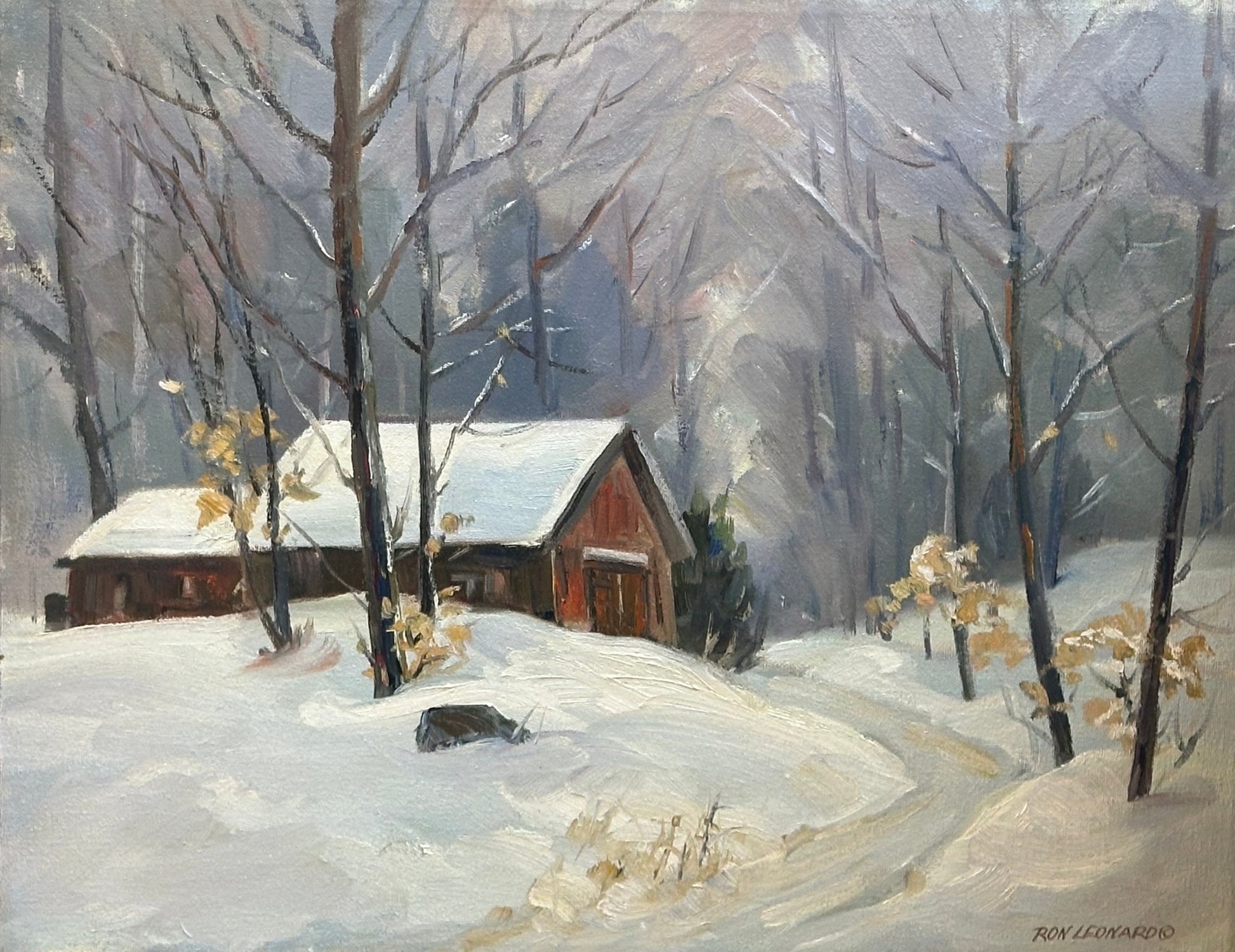 Snow is Coming 16x20" image 0