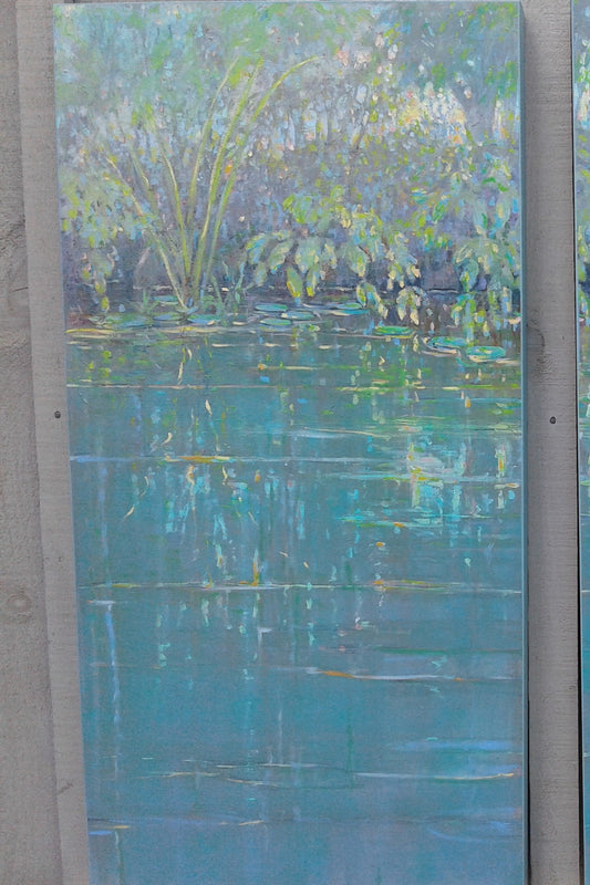 Morning Shoreline I-18x36” image 0