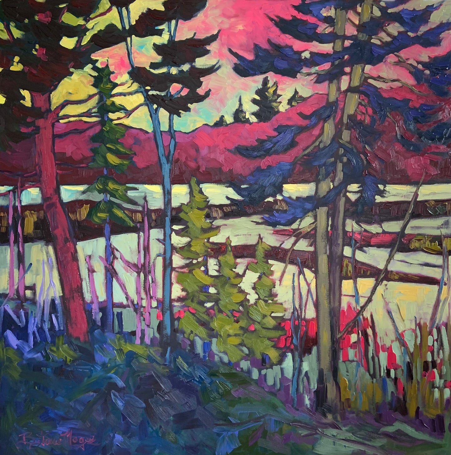 Tranquility, Series 1 40x40" image 0