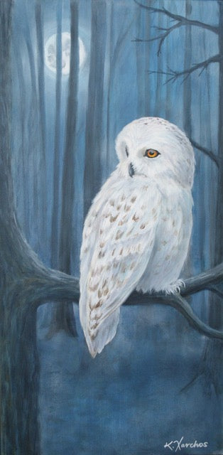 Silent Watcher, 15x30" image 0