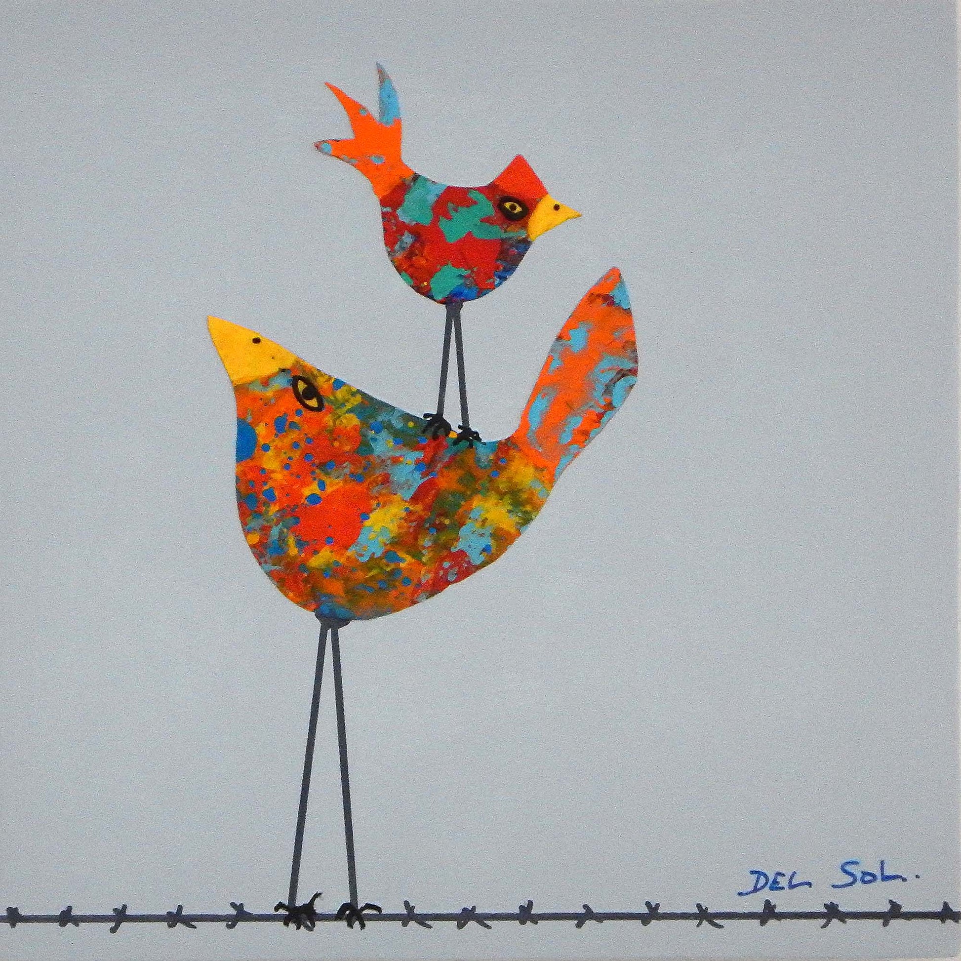Funky Birds CXXV: Prop-Up image 0
