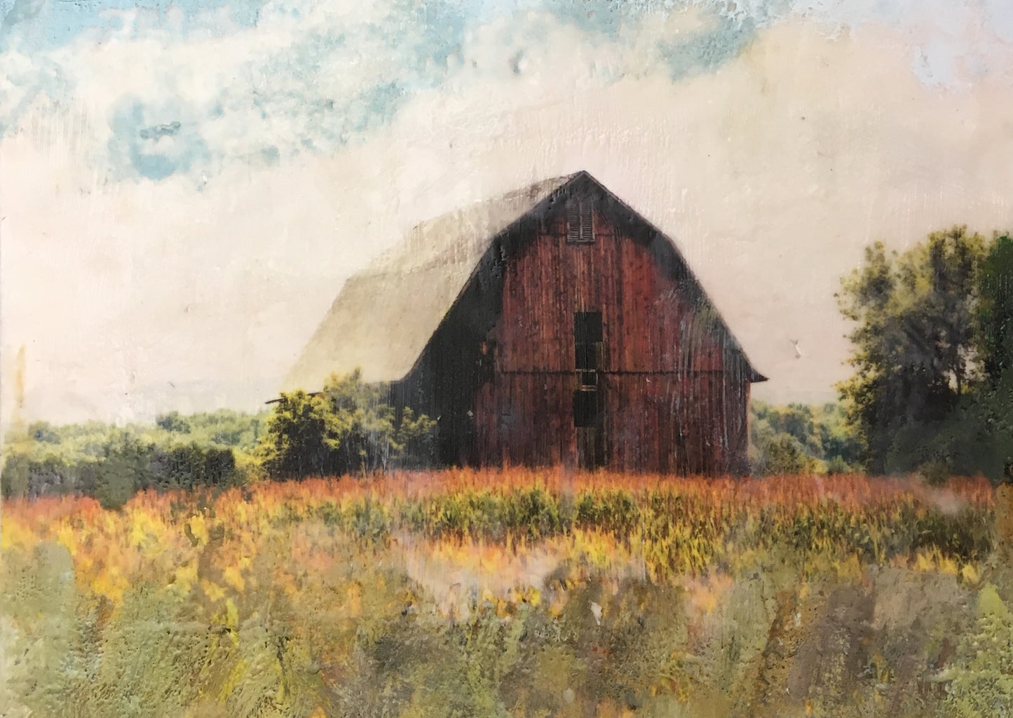This Old Barn #2 16x12" unframed image 0