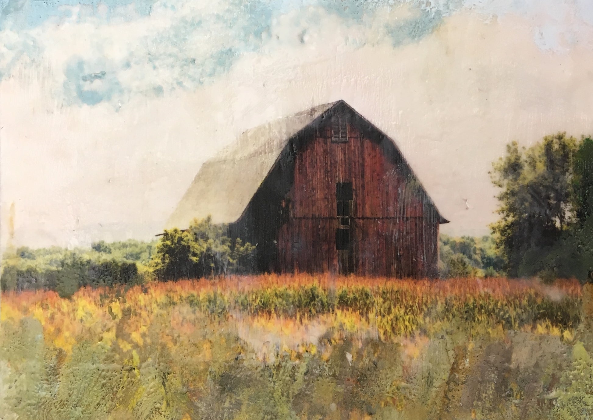 This Old Barn #2 16x12" unframed image 0