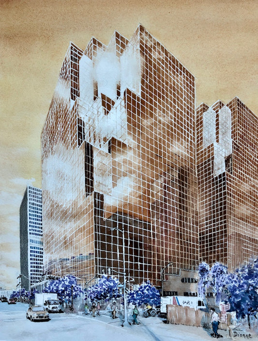 Urban Reflections, 16x12" image 0