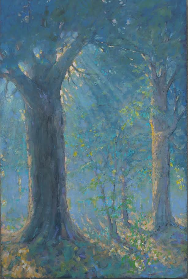 Dawn in the Woods-24x36” image 0