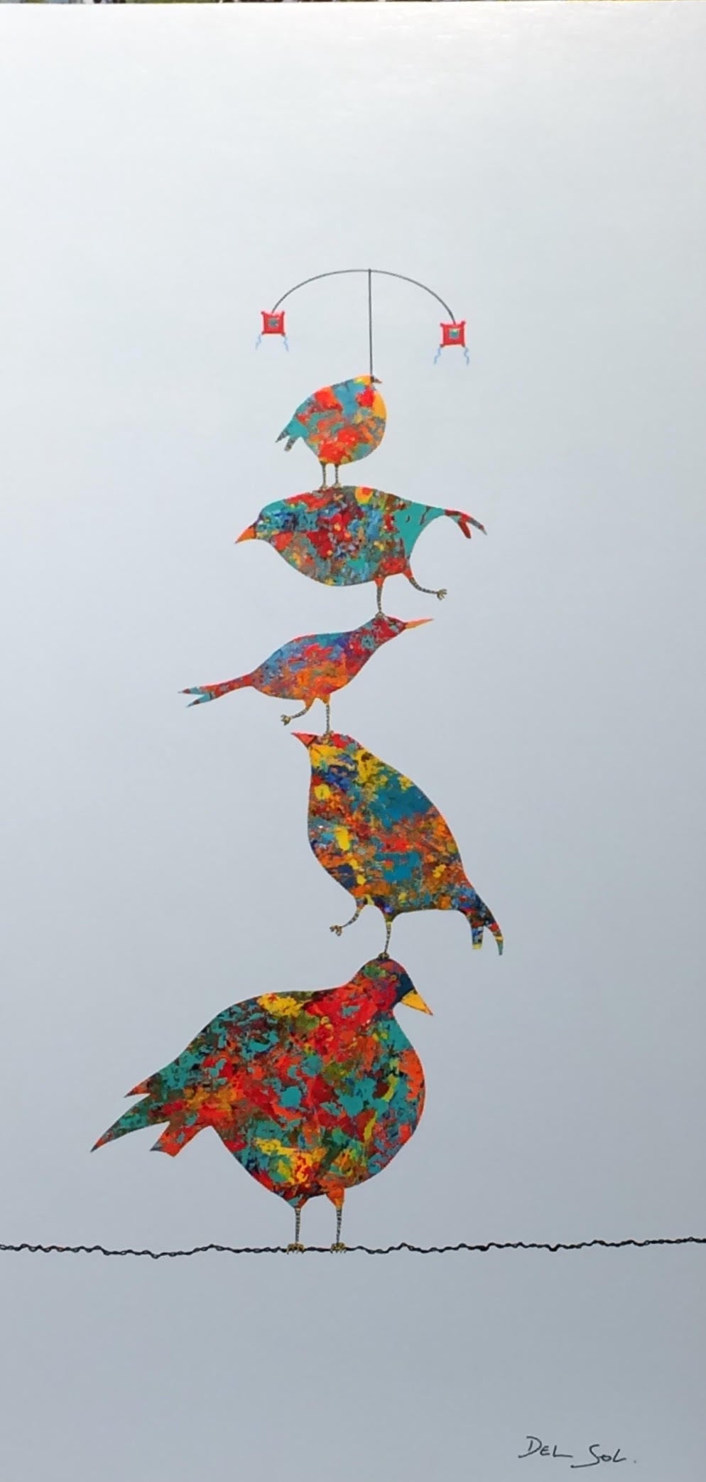 Funky Birds XII: Cirque du Soleil image 0
