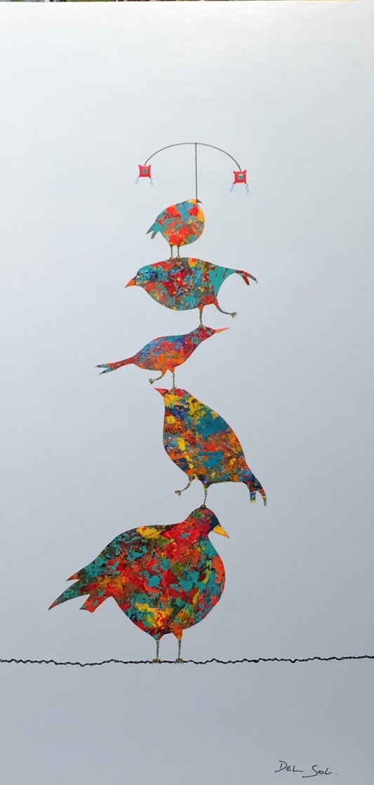 Funky Birds XII: Cirque du Soleil image 0