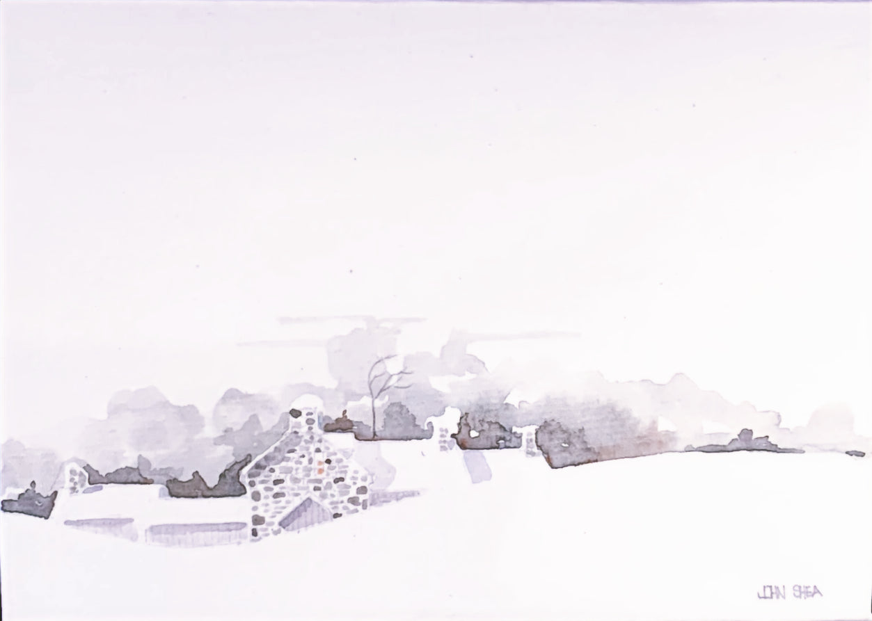 Winter Landscape 5Hx7W image 0
