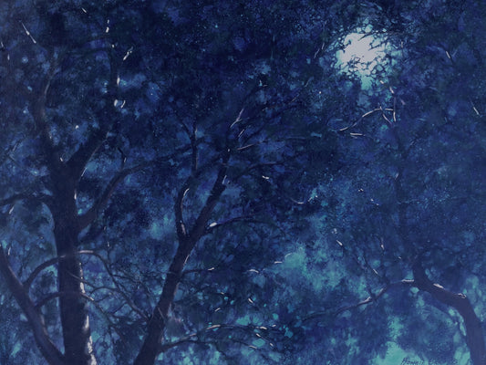 Spring Moon 1-36 x 24" image 0