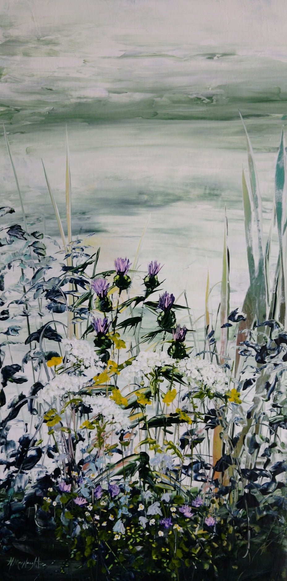 Haste Ye Back! -30x15" image 0