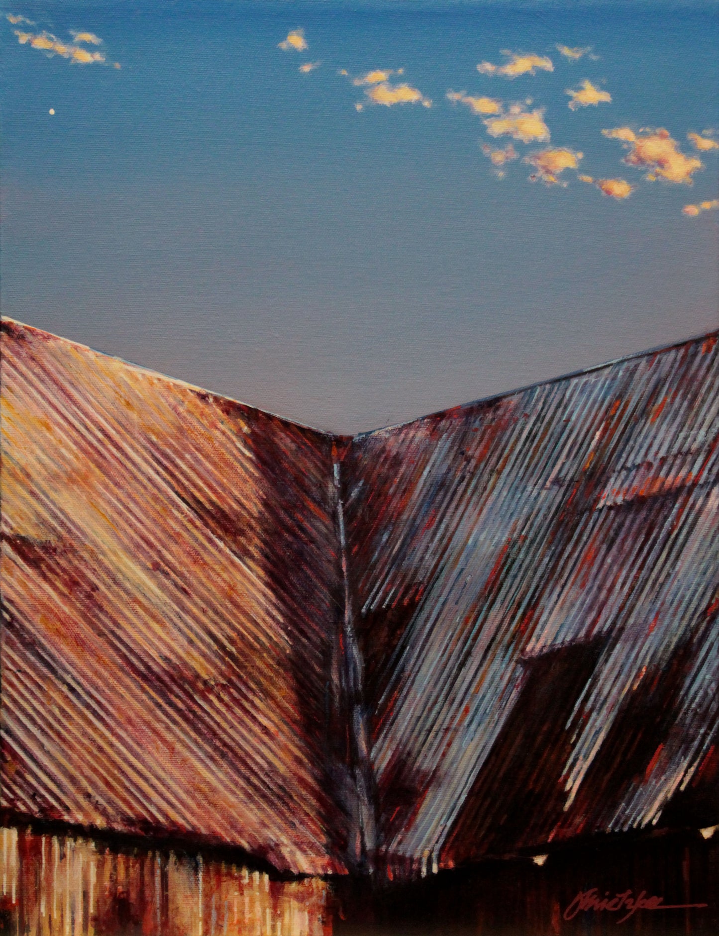 November Dusk 18x14" image 0