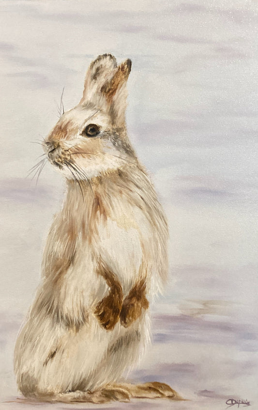 Hare Today 12x18" image 0