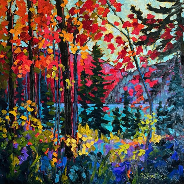 Fall in Love, Series 19, 40x40" image 0