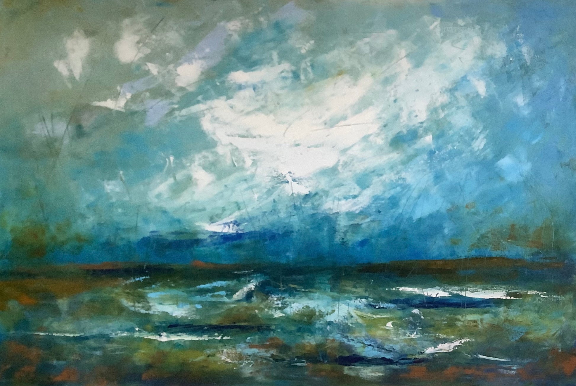 Stormy Seas 36H x 24W image 0