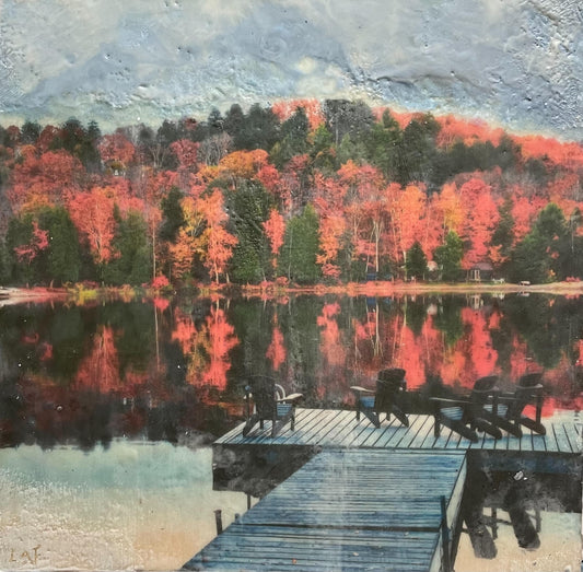 Summer's End, 12"x12" image 0