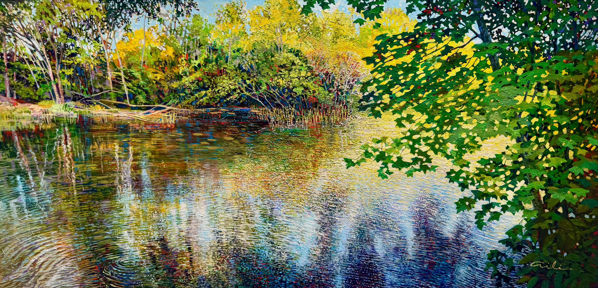 Shimmering Silence   30H x 60W image 0