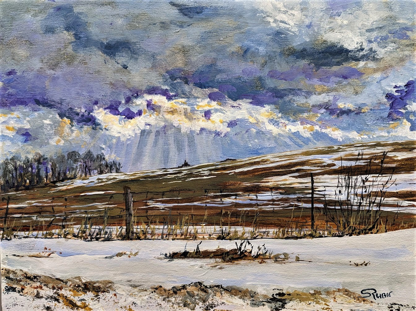 Changing Sky 9x12" image 0