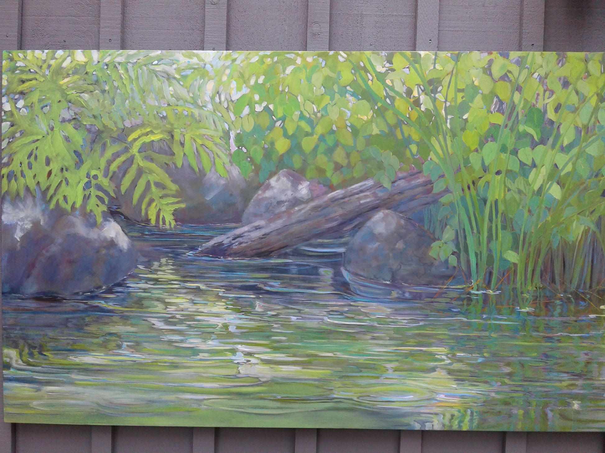 By The Water, 36x60" image 0