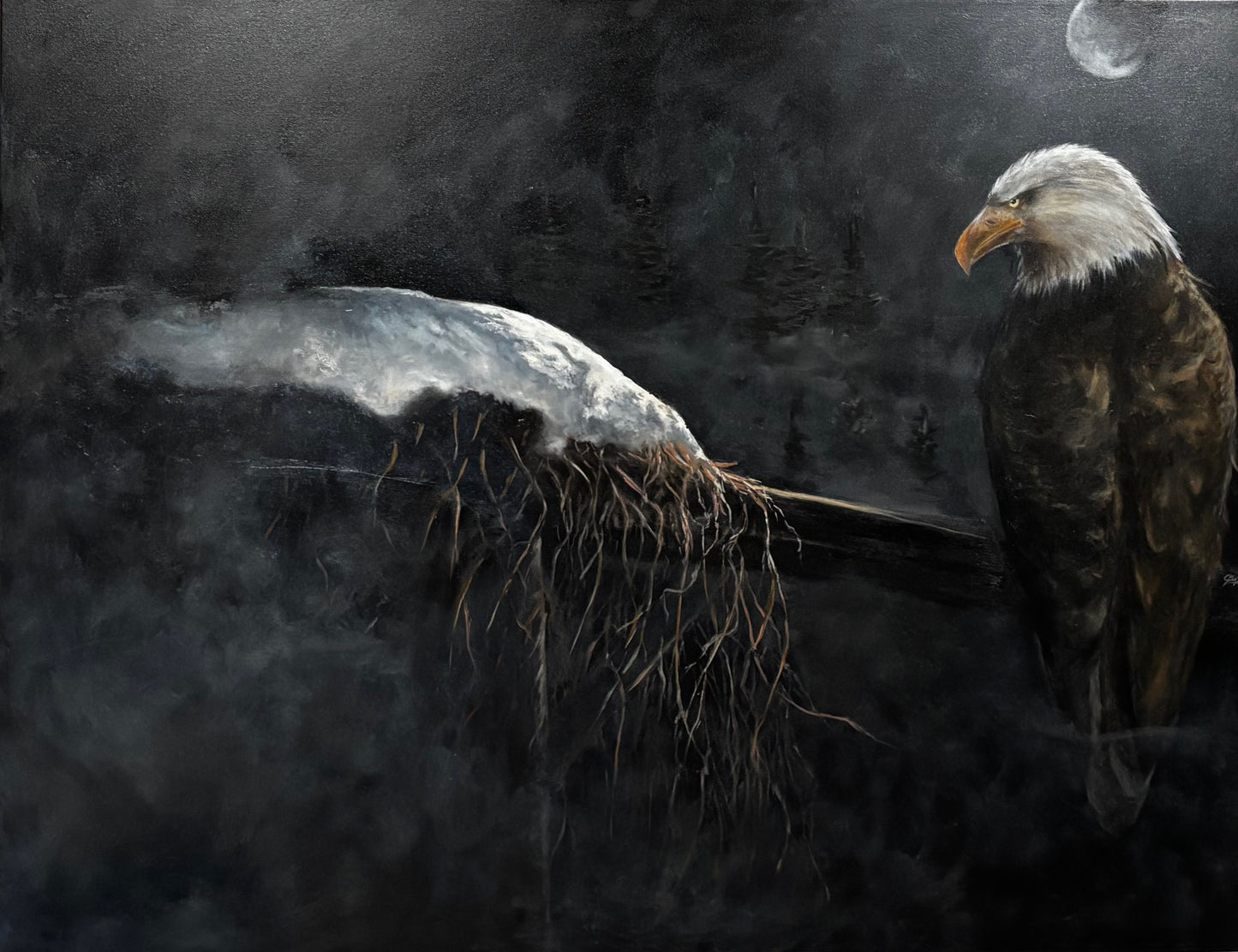 Silent Sentinel, 36x48" image 0
