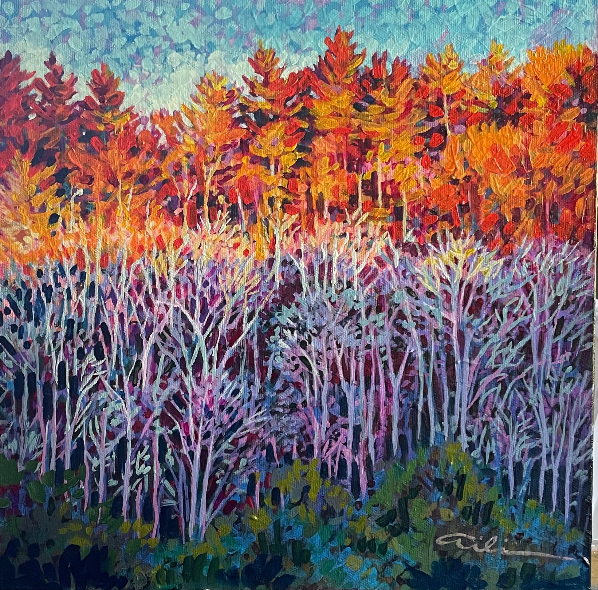 Evening Glow, 12x12" image 0