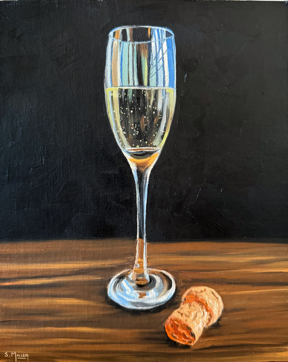 Champagne III, 10x8" image 0