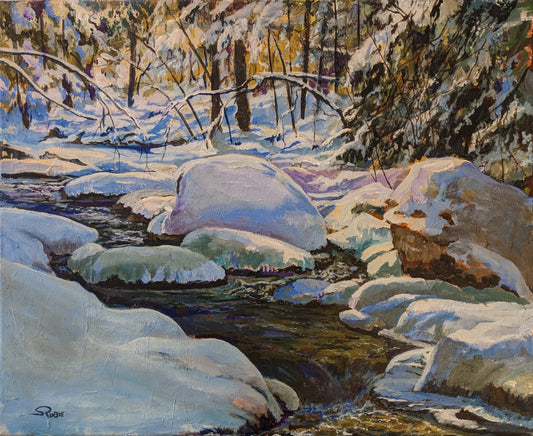 Winter Joy Fallingbrook, 16x20" image 0