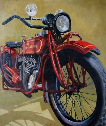 Vintage Indian, 30H x 36W image 0