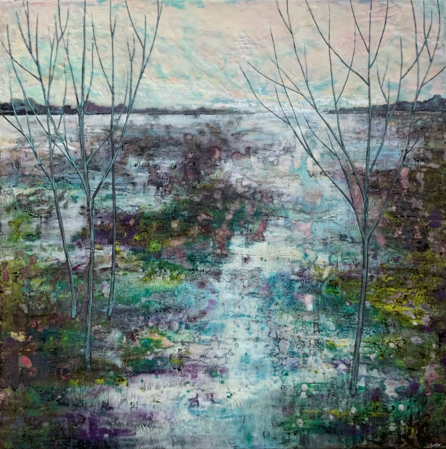Trembling Tides 30H x 30W image 0