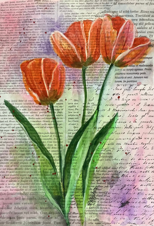 Nature's Narrative, 11x14"