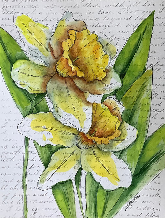 Golden Elegance, 11x14"