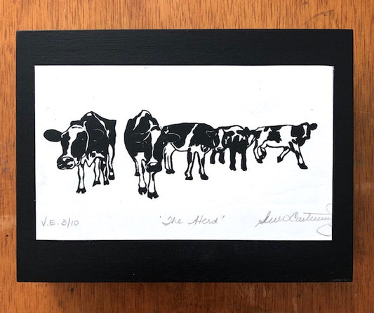 "The Herd", 6x8"